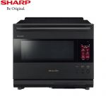 シャープ ウォーターオーブン ヘルシオ オーブンレンジ 総庫内容量：30L（2段調理）  プレミアムブラック ≪AX-LSX3B-B≫