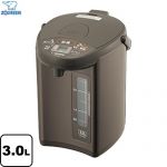 象印 マイコン沸とう電動ポット 電気ケトル・ポット 容量：3.0L  メタリックブラウン ≪CD-WZ30-TM≫