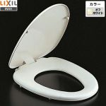 INAX フタ付前丸便座（大型）ワンタッチ着脱式 トイレオプション品  オフホワイト ≪CF-39AT-BN8≫
