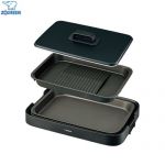 象印 ホットプレート やきやき ホットプレート 深型プレート 傾斜溝つき焼肉プレート  ブラック ≪EA-KF20-BA≫