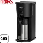 サーモス 真空断熱ポット コーヒーメーカー コーヒーメーカー 容量：0.63L ブラック ≪ECJ-700-BK≫