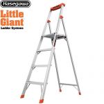 長谷川工業 Little Giant　フリップエヌライト はしご・脚立 段数：4段 最大使用質量：136kg  【直送 代引・土日祝配送・時間指定 不可】≪LG-15270≫
