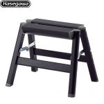 長谷川工業 はしご・脚立 踏台 SE 1段 最大使用質量：100kg  ブラック 【特別配送】【代引不可】 ≪SE-3a(BK)≫
