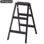 長谷川工業 はしご・脚立 踏台 SE 3段 最大使用質量：100kg  ブラック 【直送 代引・時間指定 不可】 ≪SE-8a(BK)≫