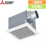 三菱 換気扇 天井埋込形 ダクト用換気扇 台所用（ミニキッチン・湯沸室）  スイッチ別売 ≪VD-18ZY13≫