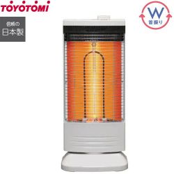 トヨトミ 速暖遠赤外線電気ヒーター 首振りタイプ ヒーター・ストーブ EWH-CS100P(W)