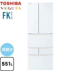 東芝 ベジータ FKシリーズ 冷蔵庫 GR-Y550FK-EW