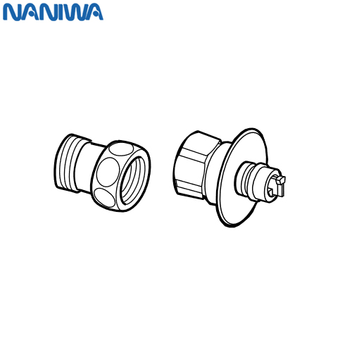 家電エコスタイル / ナニワ製作所 分岐水栓 Au・ADセット 食器洗い乾燥機専用部材 ≪AUAD-SET≫