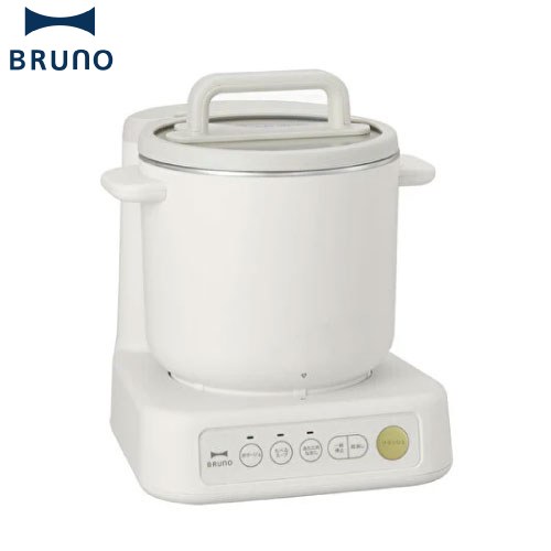 BRUNO スープクックプロセッサー フードプロセッサー 最大容量：1.0L 自動スープモード（ポタージュ、たべるスープ）  アイボリー ≪BOE102-IV≫