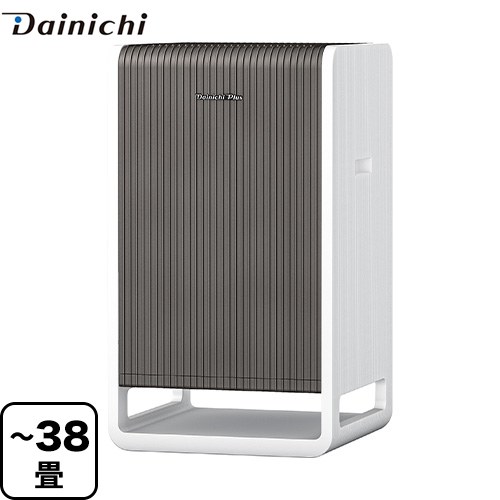 ダイニチ 空気清浄機 空気清浄機 ハイブリッド式空気清浄機 適用床面積：63m2（38畳）まで  ホワイト×ブラウン ≪CL-HB924(WT)≫