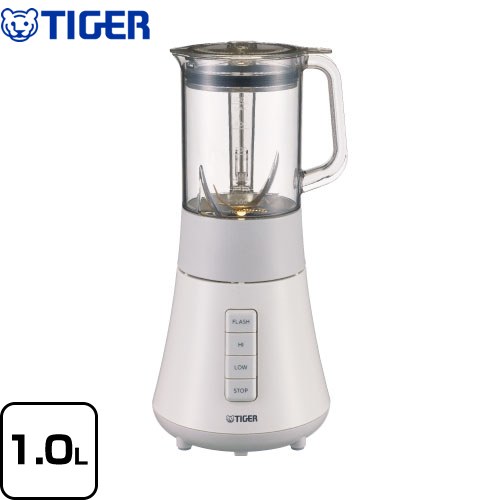 タイガー TIGER5value＋ ミキサー・ブレンダー ミキサー：1.0L シルキーホワイト ≪SKS-R100-WS≫